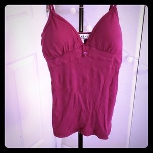 Worn Lei Purple Spaghetti Strap Tank Top